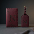The Leather Travel Set