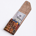 Amber Mosaic Easy Carry Wallet – Genuine Leather