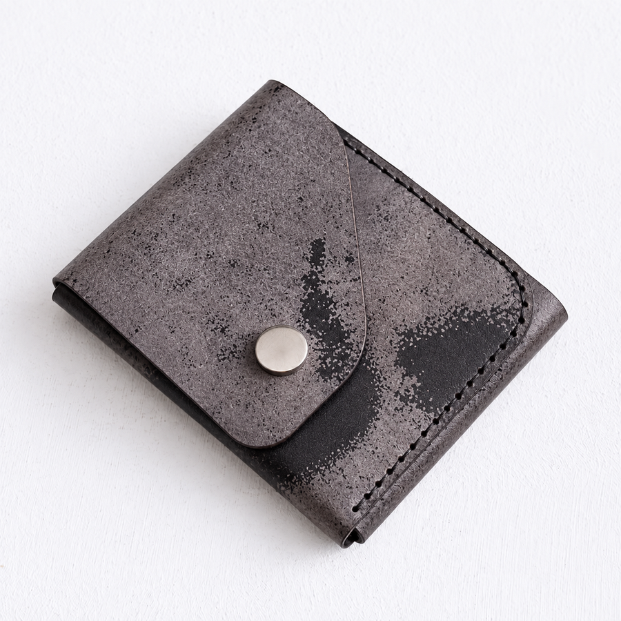 Urban Grey Easy Carry Wallet – Genuine Leather - 1