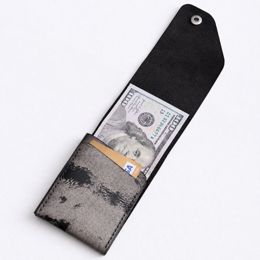Urban Grey Easy Carry Wallet – Genuine Leather - 3