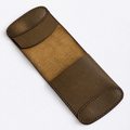 Tobacco Brown Flip Bifold – Magnetic Leather Wallet