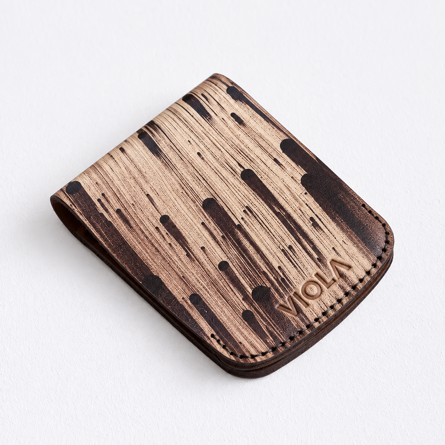Espresso Flip Bifold – Magnetic Leather Wallet - 1