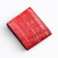 Red Rush Easy Carry Wallet – Genuine Leather