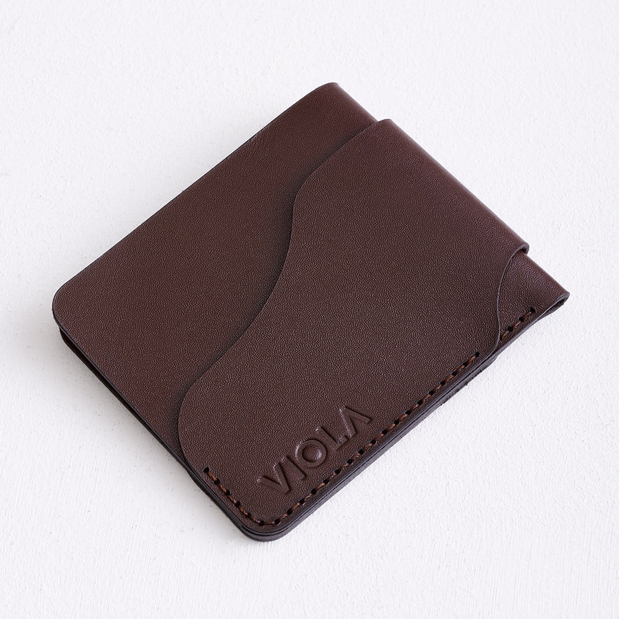 Curve Cardholder – Genuine Leather - 1