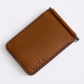 Slim Money Clip Wallet – Genuine Leather