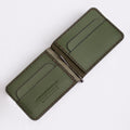 Slim Money Clip Wallet – Genuine Leather