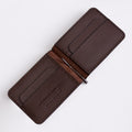 Slim Money Clip Wallet – Genuine Leather