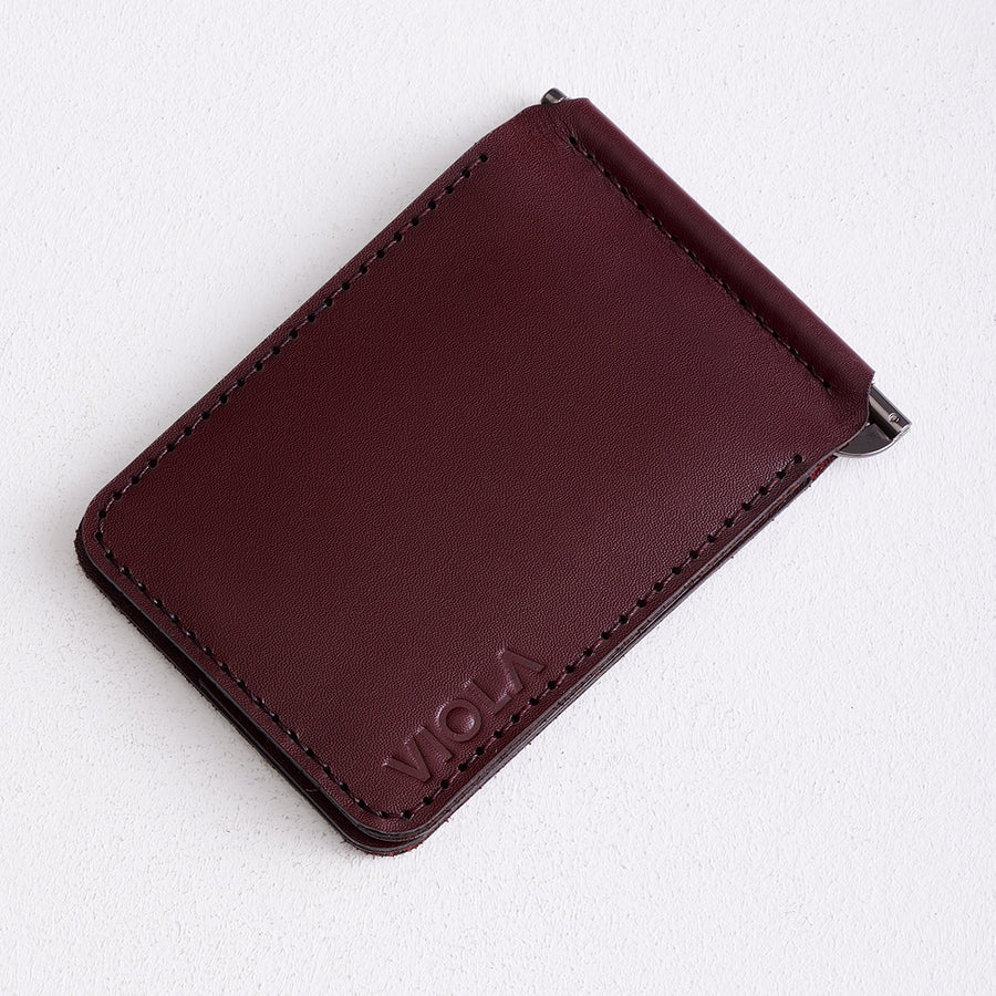 Slim Money Clip Wallet – Genuine Leather - 15