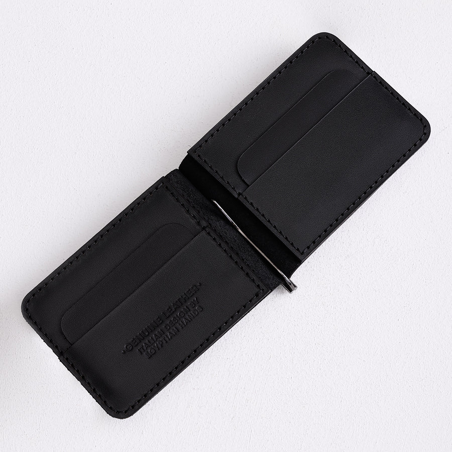 Slim Money Clip Wallet – Genuine Leather - 6
