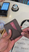 Curve Cardholder – Genuine Leather