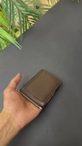 Slim Money Clip Wallet – Genuine Leather