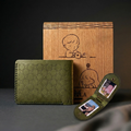 Decorated wallet + Photo keychain + Gift box bundle