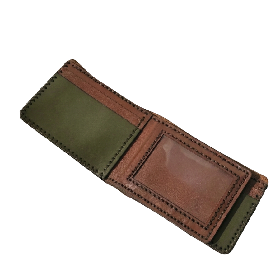 Decorated wallet with transparent pocket + Gift box bundle - 20