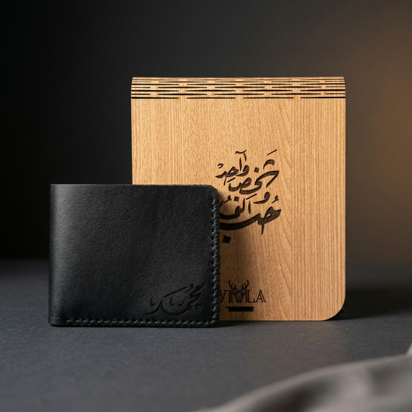 wallet with transparent pocket + Gift box bundle