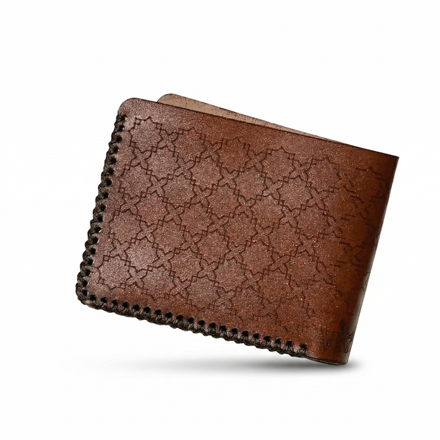 Decorated wallet with transparent pocket + Gift box bundle - 10